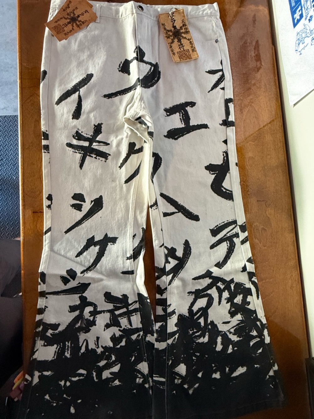 Sage Avarice Katakana Jeans size 35 inch waist